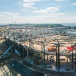 Nacionalinis stadionas ruošiamas sirgaliams ypatingai svarbiam statybų etapui